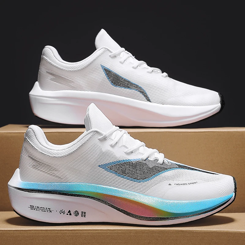 

Running Shoes Men's 2025 Summer New Ultra-Light Shock-Absorbing Mesh Breathable Casual Sports Shoes