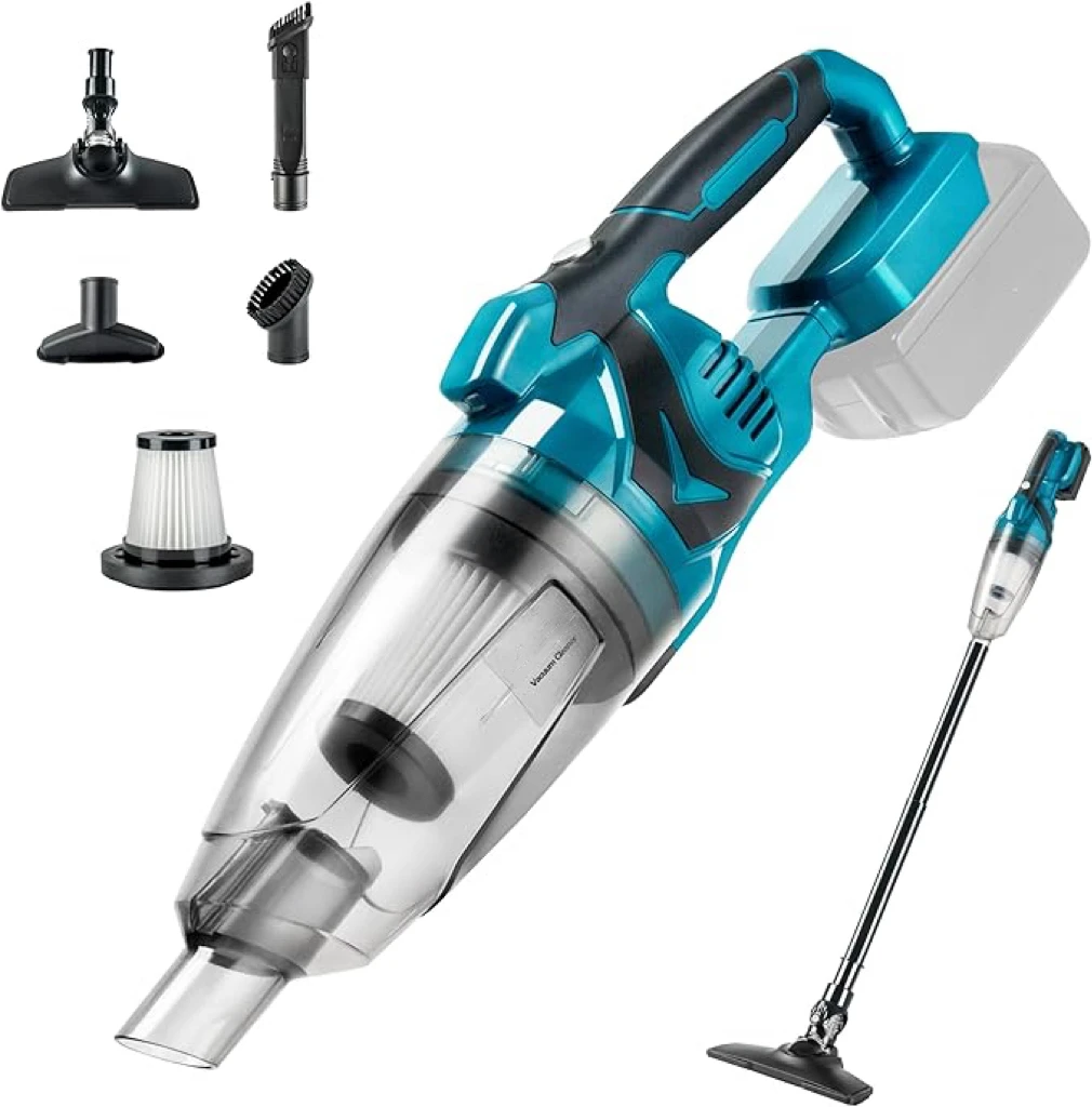 For Makita18v battery, EasyClean wet and dry use, wireless handheld vacuum cleaner suitabl