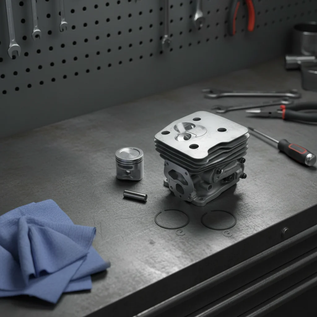 1Set 577274901 Cylinder Piston Kit For 345FR 545F 545FR 545FX 545FXT 545RX 545RXT Brush Cutters 577274902 Power Tool Parts