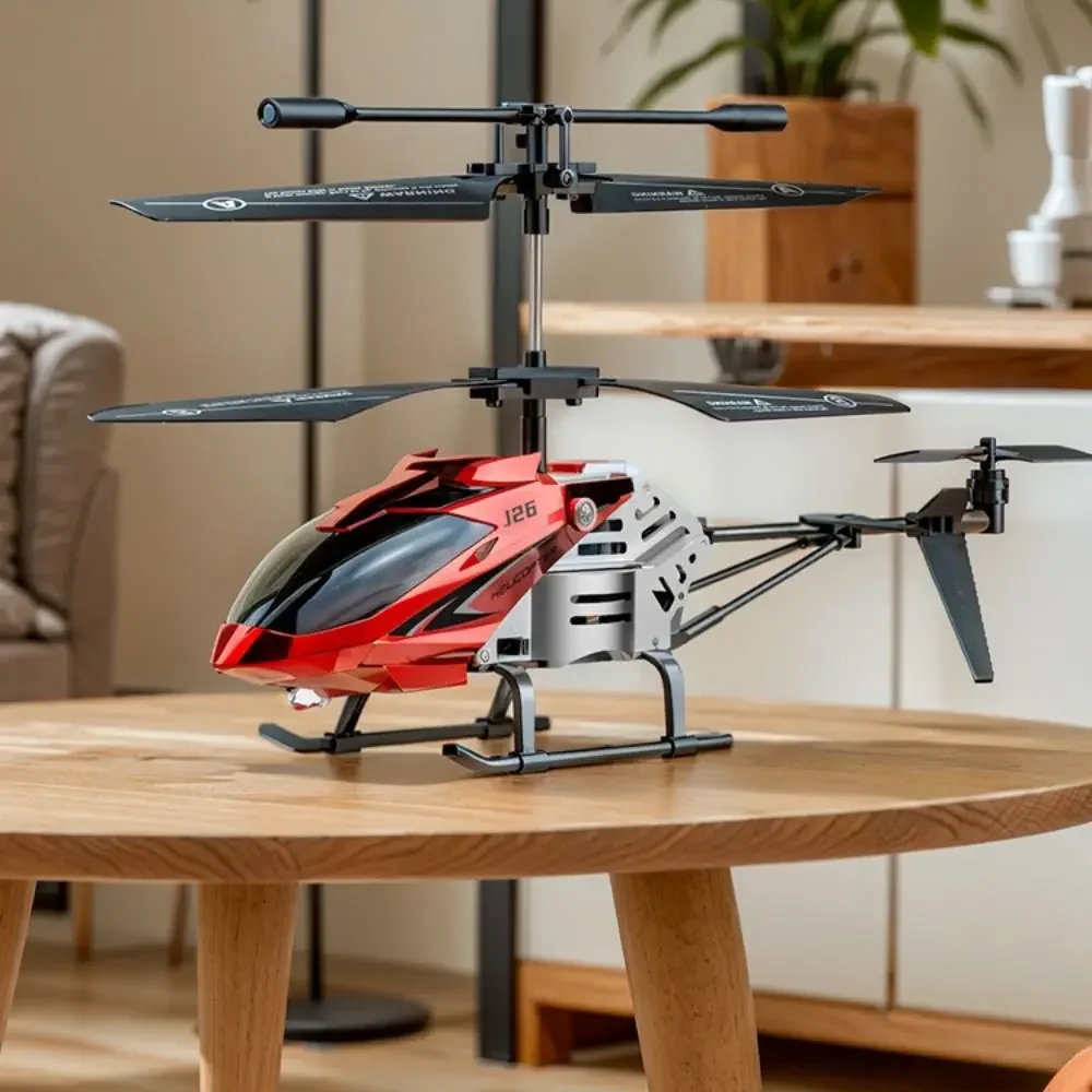 

Metal Alloy RC Helicopters 3.5 Channels USB Charging Remote Control Plane Silver Red Pink Rechargeable Mini