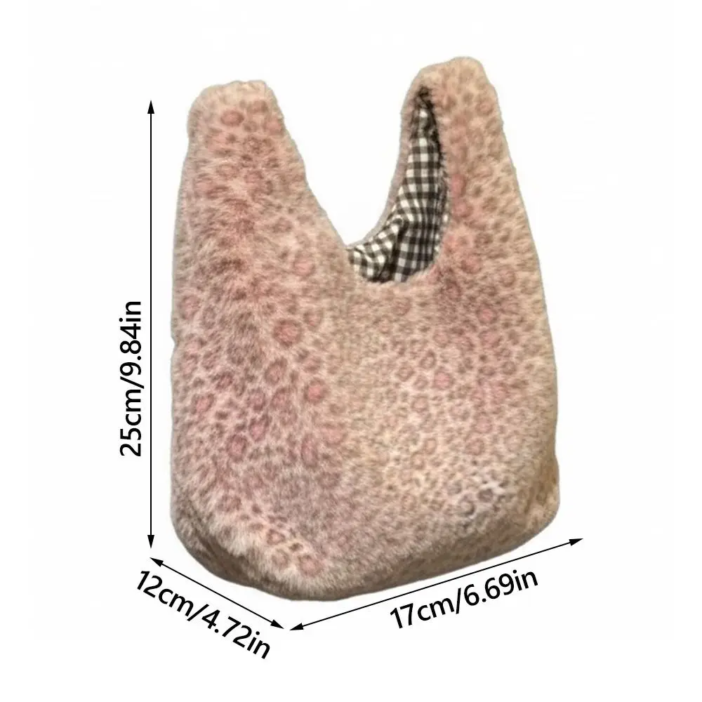 حقيبة يد نسائية جديدة بطباعة الفهد ذات سعة كبيرة حقيبة معصم صغيرة باللون الوردي حقائب حمل محمولة للعمل اليومي