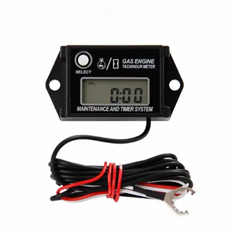 Motorcycle  engine induction waterproof tachometer reset accumulator tachometer