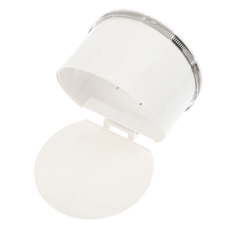 White 50-160mm Drainage Pipe Floor Drains White Strainer Plug With Clamp PVC Anti Backflow Anti Odor Valve Sewer Hair Filter