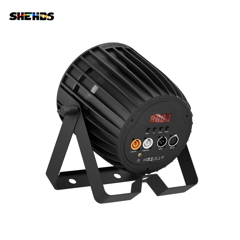 SHEHDS النسخة الجديدة LED 18x18 واط RGBWA UV 6in1 الاسمية ضوء كبير سبائك الألومنيوم عالية الطاقة حتى خلط الألوان ل DJ بار ديسكو الزفاف