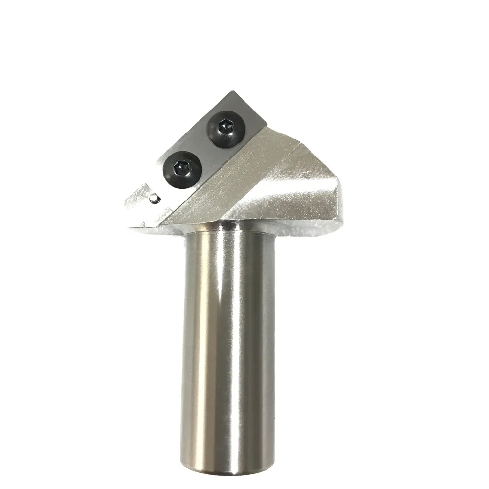 Free Shipment Cnc Cutting Tools Solid Carbide Double Flute Spiral Bits Cnc Router Bits V-Shape Surface Router Bit