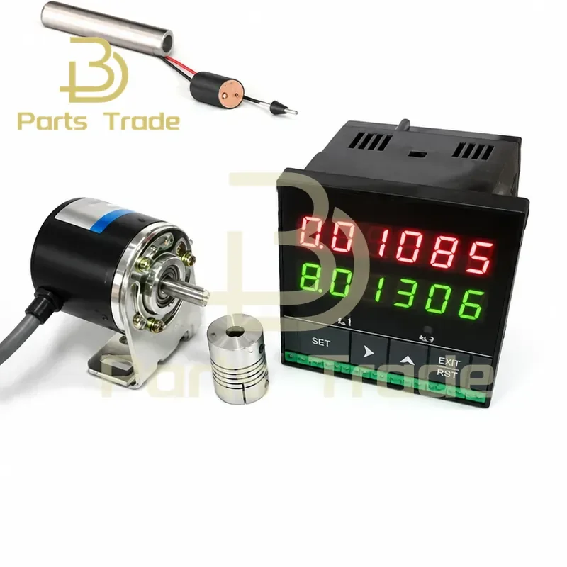 High Precision Intelligent Electronic Double Digital Meter Counter JK76 with Encoder Stepper Motor Controller