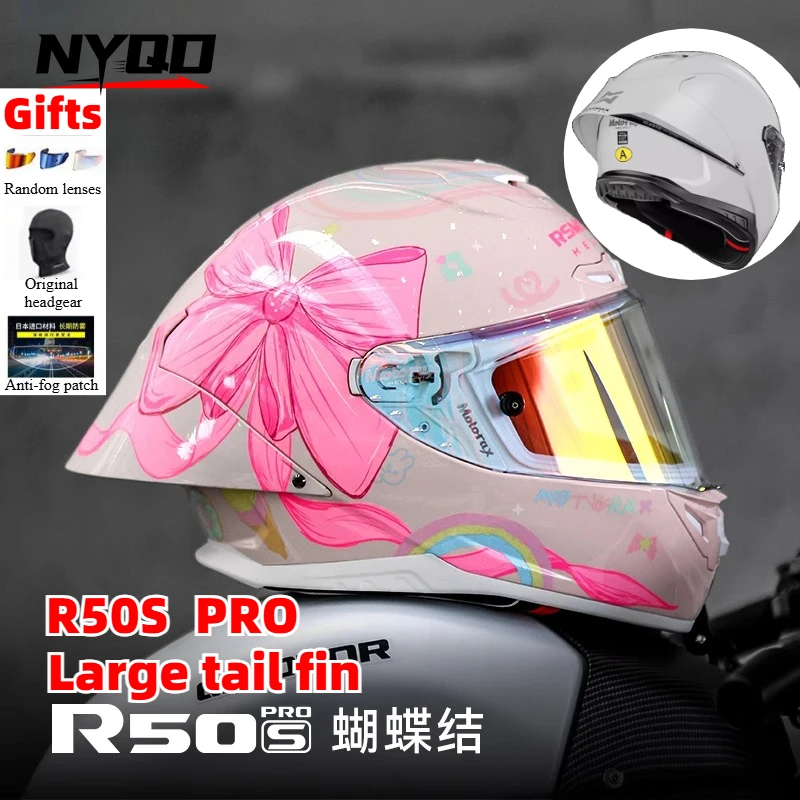 

R50S PRO Motorcycle Helmet Big Tail R50S Full Helmet Four Seasons Helmet Motorcycle Cascos Para Moto Motocross Helmets