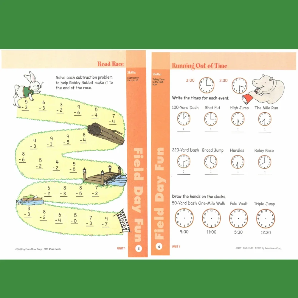 8 كتب/مجموعة مهارة المباري الرياضيات اختبار الممارسة المصنفات الأطفال تعلم الرياضيات اللعب العد الحساب ربط