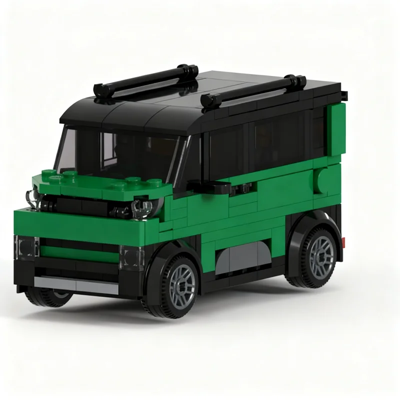 313pcs MOC City Champions Mitsubishisss Delica MINI Model Building Blocks Christmas Gift Toys Construction DIY Craft Art Display