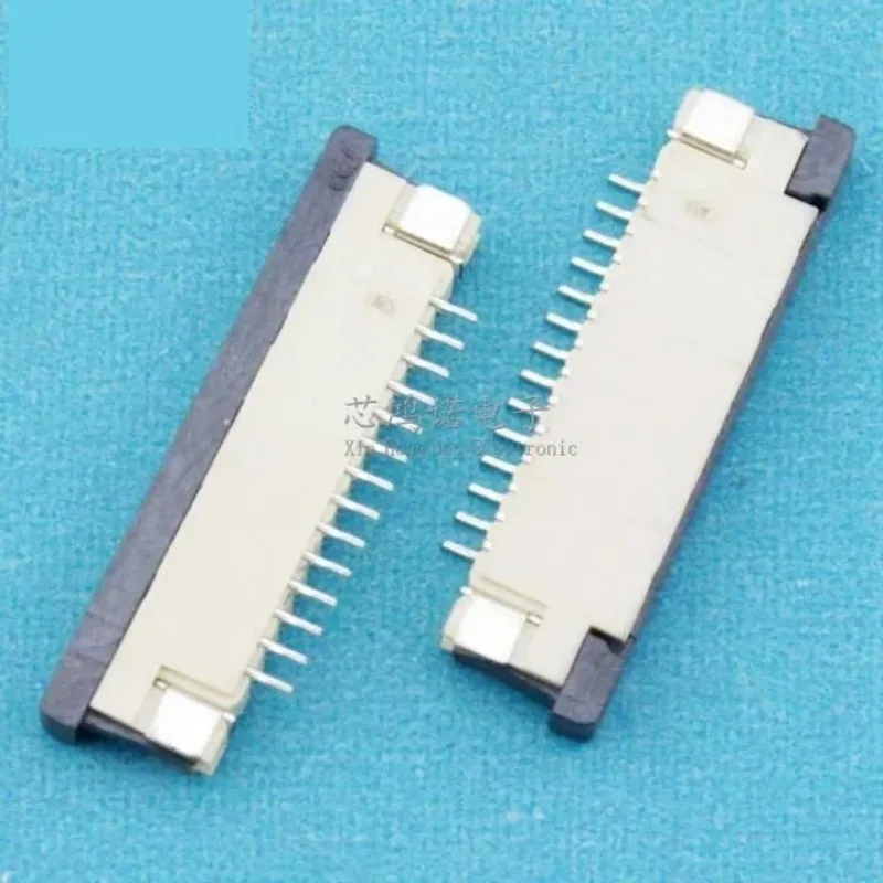 NEW FFC FPC Flexible Flat Cable Connector 1.0mm Pitch 14 Pin 16Pin 18Pin 20Pin Flexible Cable Socket