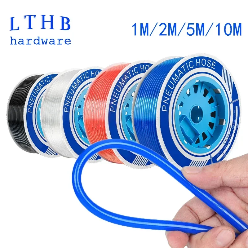Air Hose 2M 5M 10M 20M Pneumatic PU Tube 4mm 6mm 8mm 10mm 12mm Pipe Air Line Polyurethane Tubing 8x5mm 6x4 For  Air Compressor