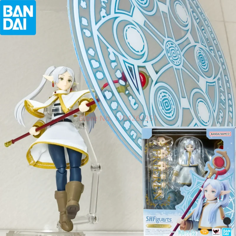 

Bandai Original Frieren: Beyond Journey'S End Anime Figure Frieren Second Edition Action Figure Mdoel Toys Collectible Gift Toys