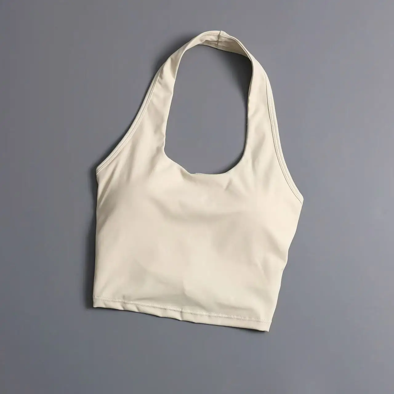 Sexy Neckholder-Sporttop für Damen, stoßfest, für Laufen, mit schönem Rückendesign, professioneller Pilates-Trainings-BH, Fitness-Yoga-Unterwäsche-Anzug – Detail 24