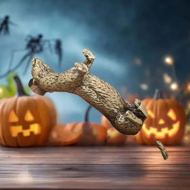 2025 المعادن قضاعة العتيقة البرونزية تمثال مكتب الزينة الصلبة النحاس التماثيل الحلي ديكور المنزل