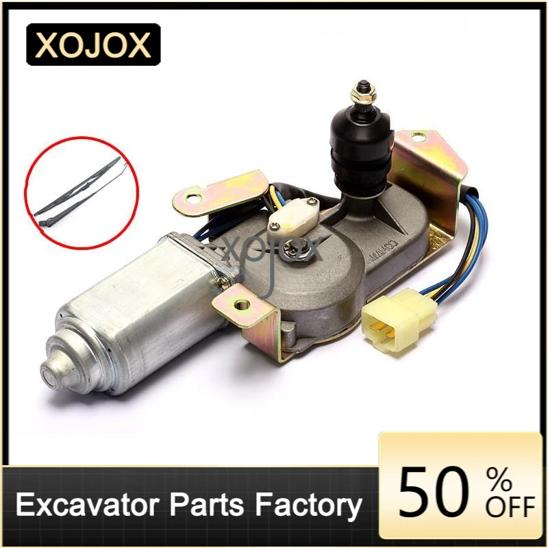 

XOJOX For Doosan Daewoo DH150 215 220 225 5 7 9 Excavator Wiper Motor Motor Assembly High Quality parts