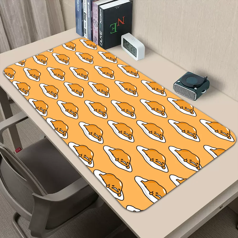 MINISO Gudetama Mouse Pad Large Computer Pad PC Gamer Laptop Mouse Mat Laptop Keyboard Pad Office Desk Mat