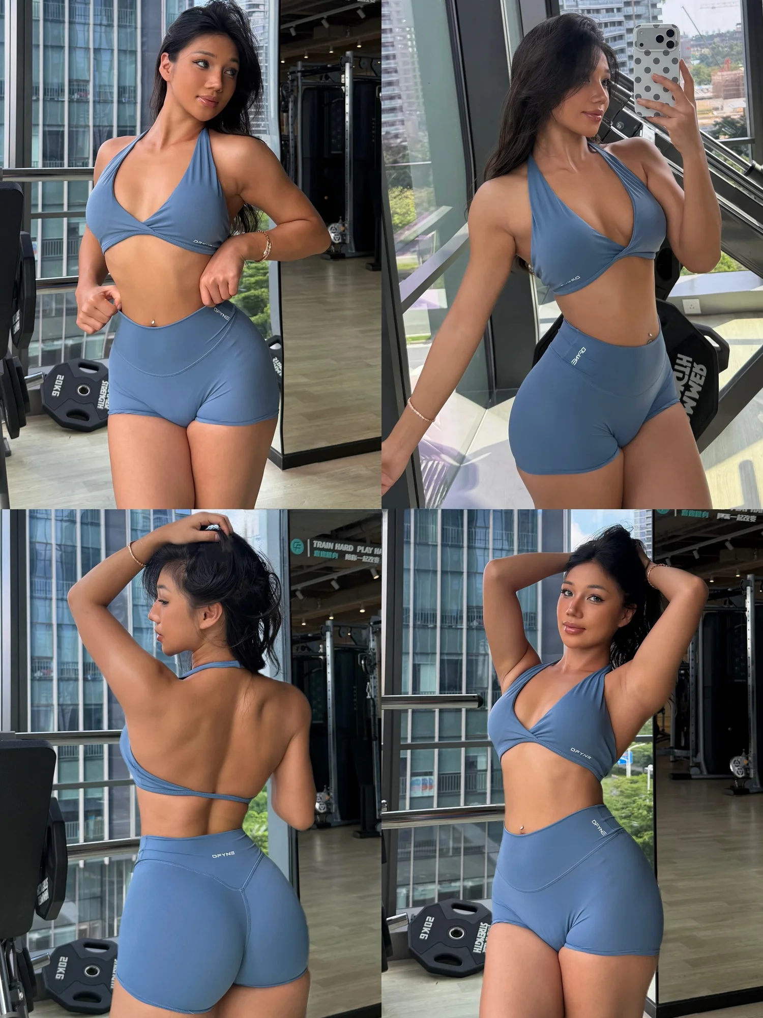 high-waist-seamless-fitness-shorts-women's-yoga-pants-moisture-wicking-brushed-finish-soft-butt-enhancing-35-inch-length