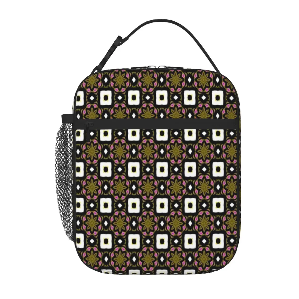 Hot Sale Pearl Drift Embossed Picnic Lunch Bag Office Meal Prep Waterproof Lunch Bag