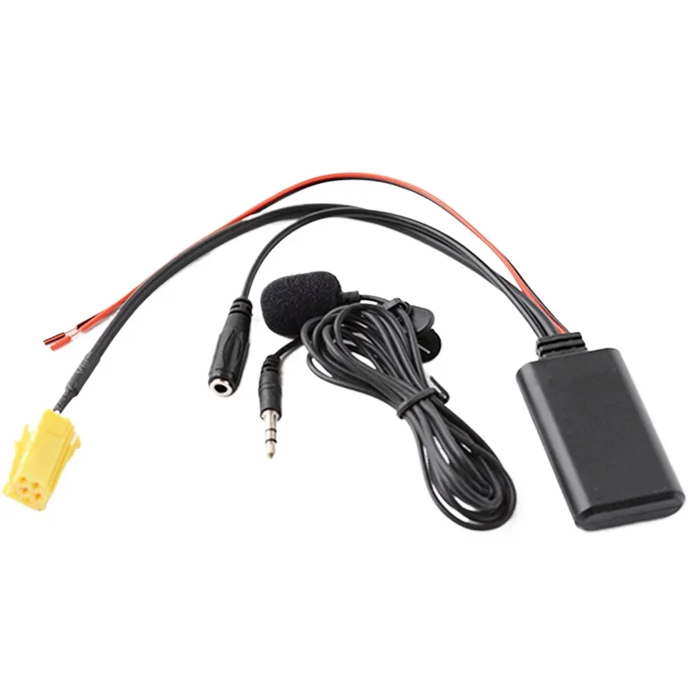 For FIAT 500 Grande Punto Fiorino for LANCIA Musa ALFA ROMEO 6Pin Car bluetooth Adapter Wireless Adapter Stereo 5.0 AUX IN Music