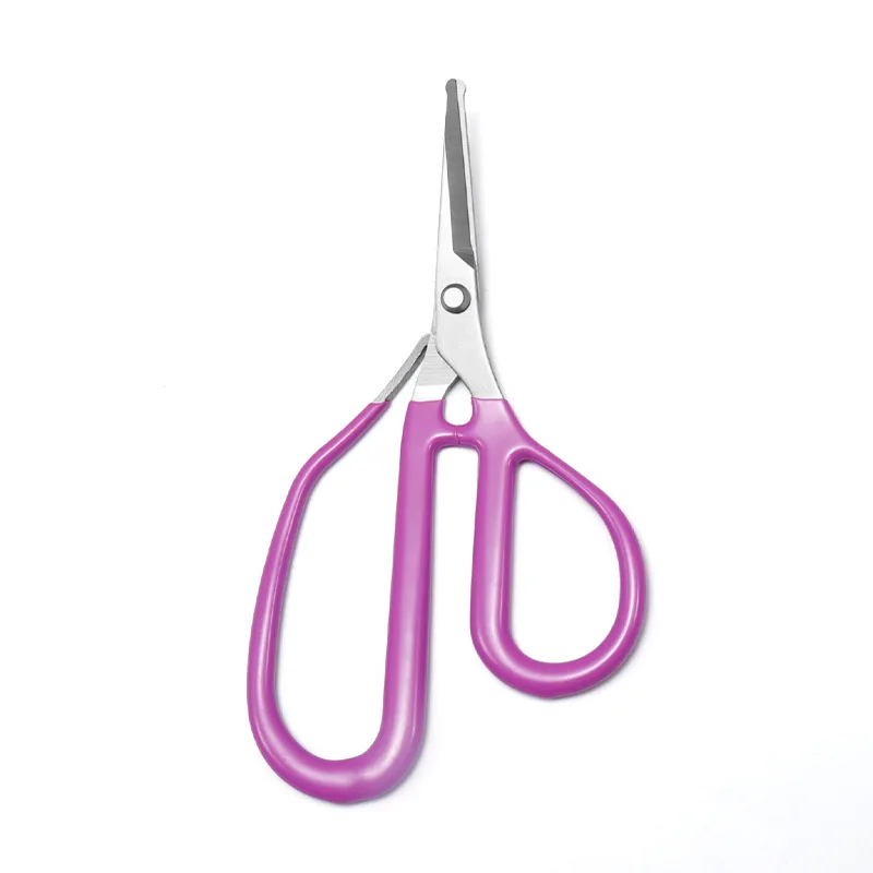 Forbici da giardino antiscivolo di grado industriale premium Potatori a mano fai-da-te con lama curva con manici in plastica per potatura di frutta