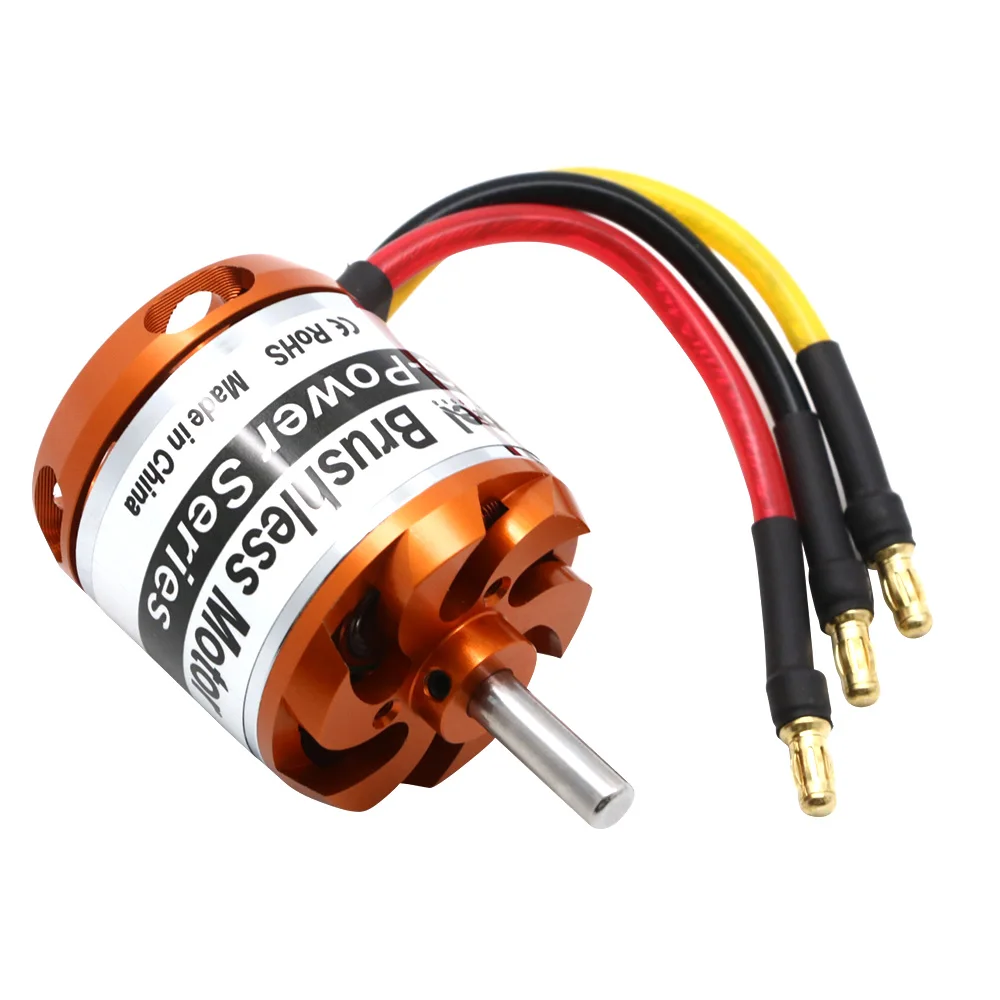 D3548 3548 790kv 900kv 1100kv motor sem escova 3-5s para mini multicopters rc avião helicóptero