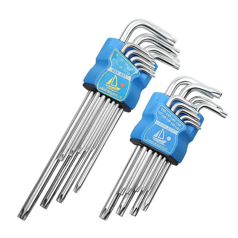 Hexagon Single Inner Hexagon Universal Screwdriver Tool Hexagon Wrench Set Automatic Combination  wrench set