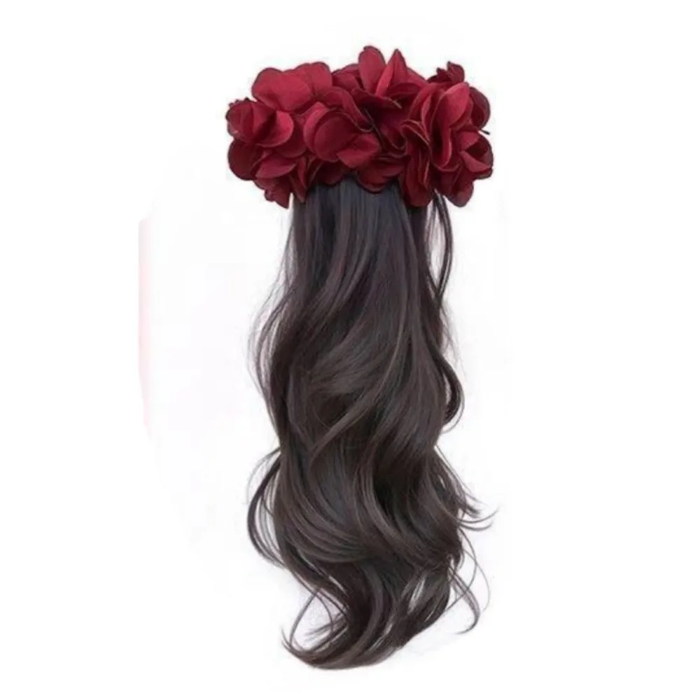 ذيل الحصان الاصطناعية الأميرة طويلة متموجة الشعر انتزاع كليب الجزء الخلفي من الرأس شعر مستعار طبيعي رقيق شعر مستعار