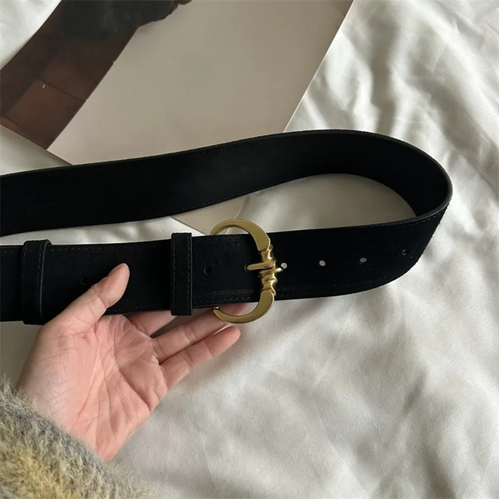 

Retro Vintage Women's Belt Heavy-Duty Gothic Wide Waist Belt Punk Y2k Dress Jeans Belt Waist Accessories