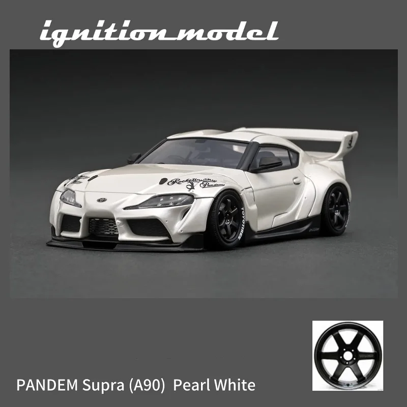 Ignition Model IG 1:43 PANDEM Supra (A90) Pearl White IG2144 Resin Collection Model Car