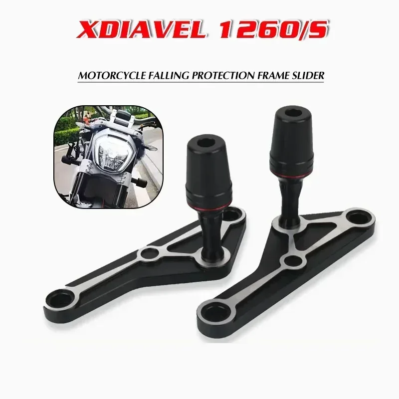 For DUCATI XDIAVEL 1260 Diavel 1260/S 2019-2024 Motorcycle Frame Slider Bodywork Crash Pad Fairing Guard Protector