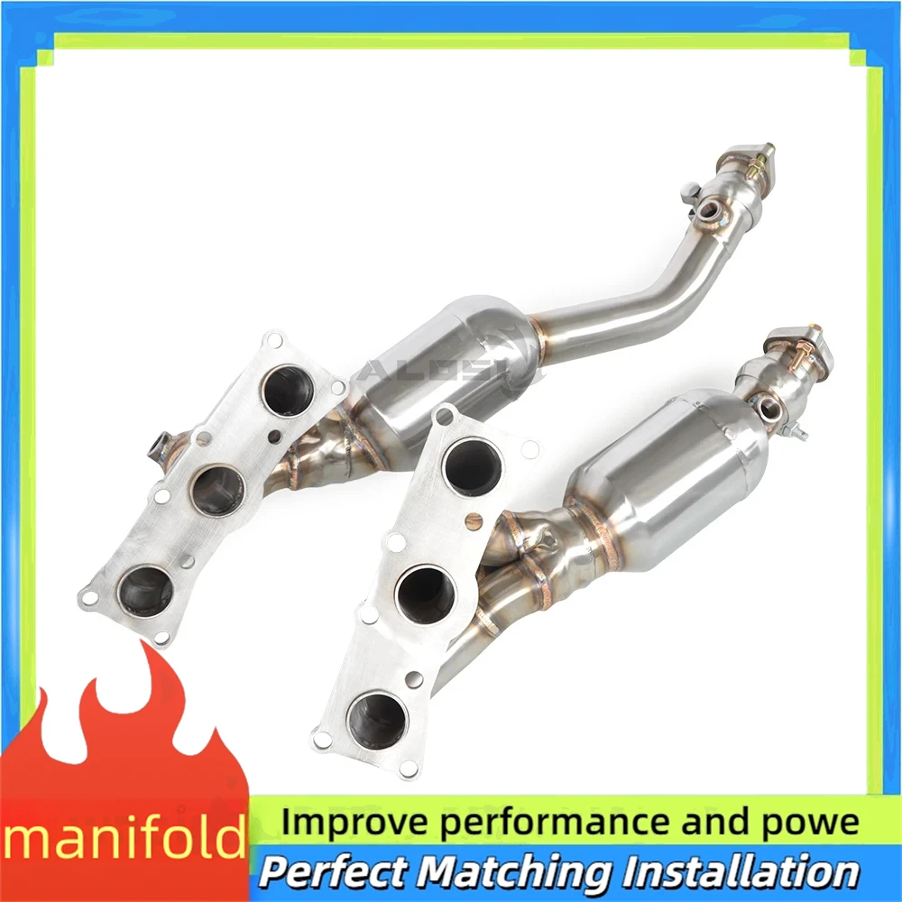 

Exhaust manifold collectors are suitable for BMW 325i 328i 330i (E90 E91 E92 E93) N52 2.5/3.0 2005-2013 stainless steel downpipe