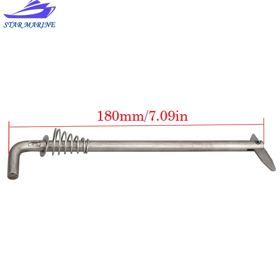 8150931 16198004 Tilt Thrust Rod & Spring For Mercury Outboard Motor 4HP 5HP 6HP 8HP 9.8HP 4-18hp Replace Part