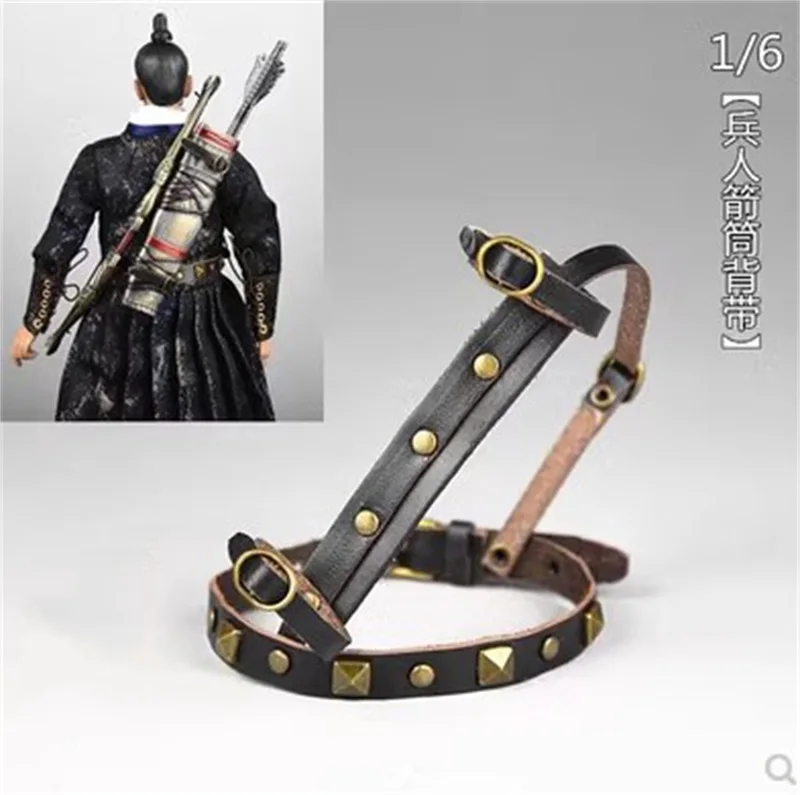 

1/6 Soldier Knife Sword Straps Shoulder Strap High Quality Model Toy Accessories Fit 12'' Action Figures Body In Stock