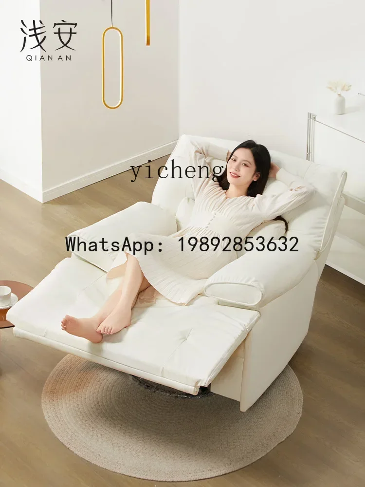 LYY Electric Single Sofa Lazy People Can Lie and Sleep Rotating Sofa Rocking Chair