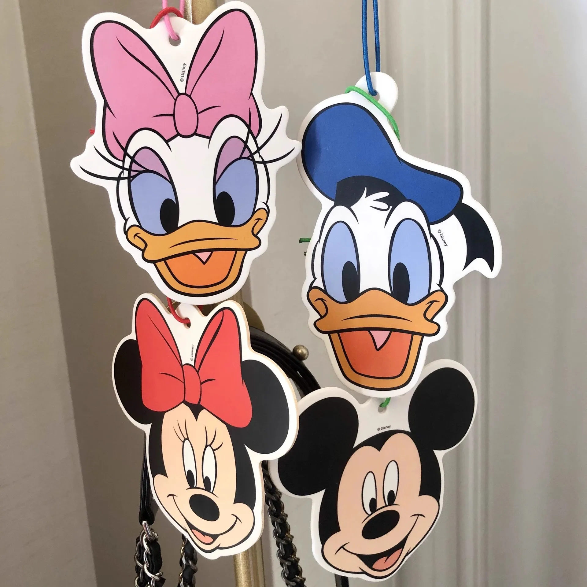 disney Mickey ，Minnie anime merchandise, merchandise‑themed car fragrance sheets,car fragrance hanging ornaments, house ornament