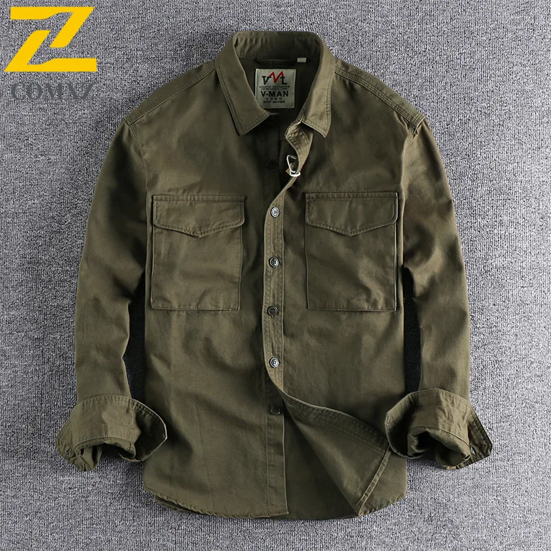 

COMXZ ​2025 New Mens Trench Coat Commuting Office Double Breasted Windproof Coat Lightw Luxurious Loose Over Knee Windbreaker