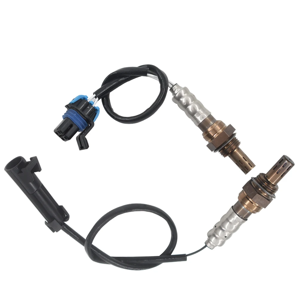 Upper & Under O2 Oxygen Sensor For 1999 2000 Chevrolet S10 2.2L Gas Engine