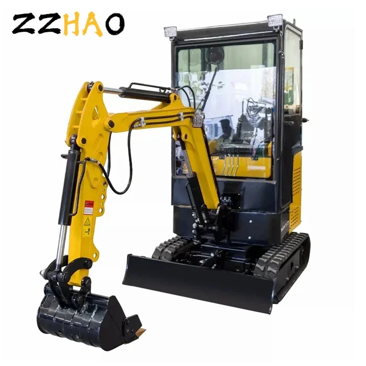 Wholesale Small Excavator Mini Digger Machine CE/EPA Crawler Mini Tracked Hydraulic Bucket Mini Excavator