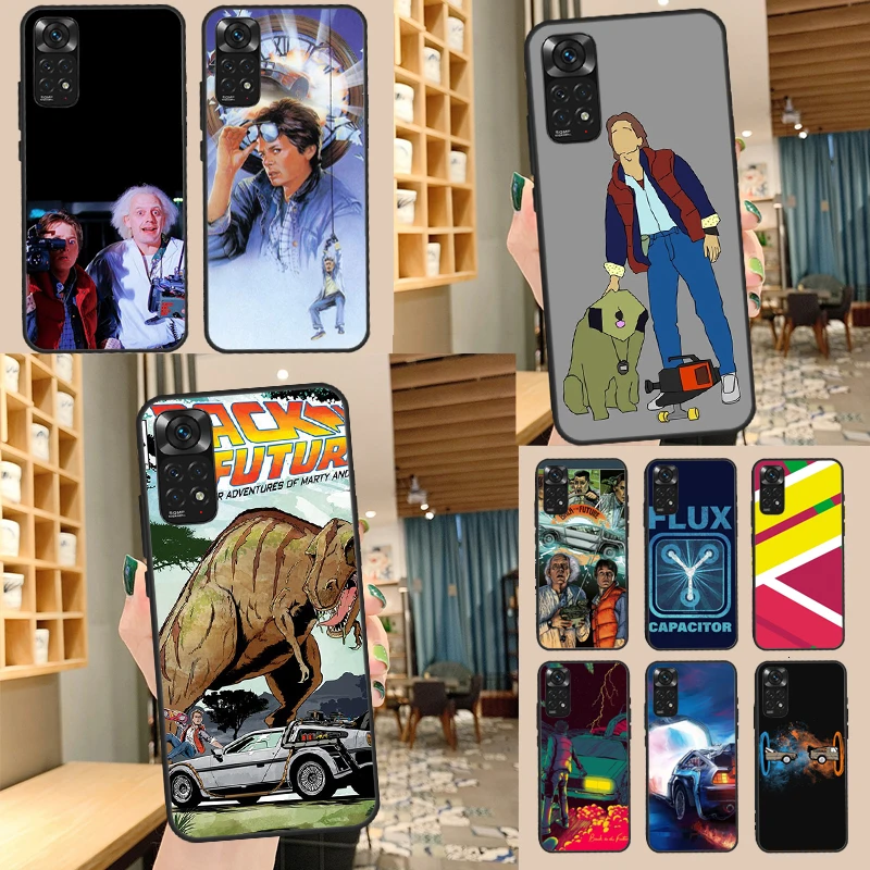 Back To The Future Case For Xiaomi Redmi Note 11 10 9 8 12 Pro 10S 11S 12S Cover For Redmi 9 10 10A 9C 10C 12C