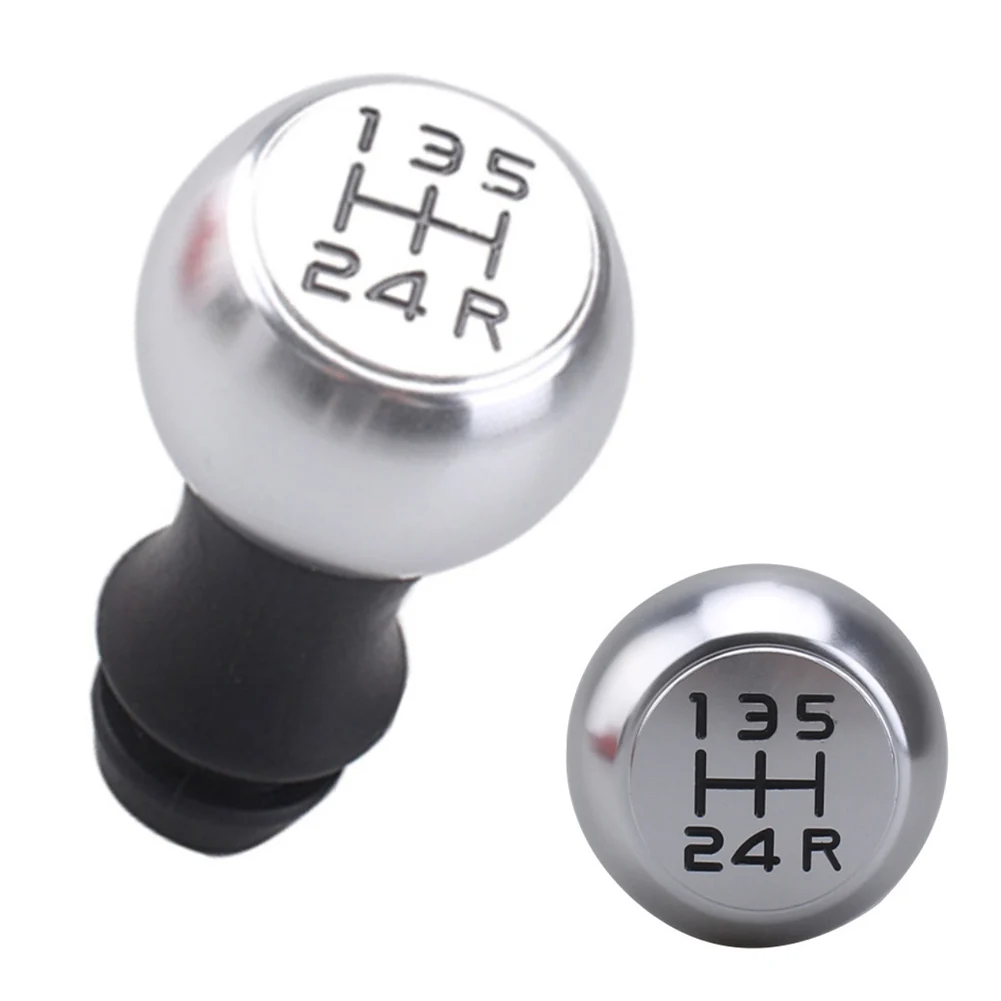 تعزيز القيادة 5 سرعات التحول المقبض ترقية السيارة الداخلية مطلي بالكروم متوافق مع معايير OEM سهلة التركيب #3