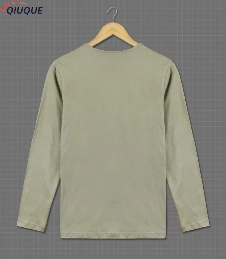 Costume de Cosplay Eren Jaeger, T-shirt vert à manches longues/courtes, chemise décontractée quotidienne, vêtements Anime