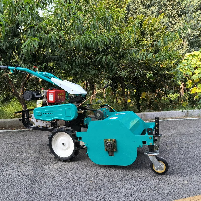 -For Garden Fruit Tree Weeder Crop Straw Crushing and Returning Machine Hand Held Front Orchard Grass Crusher*