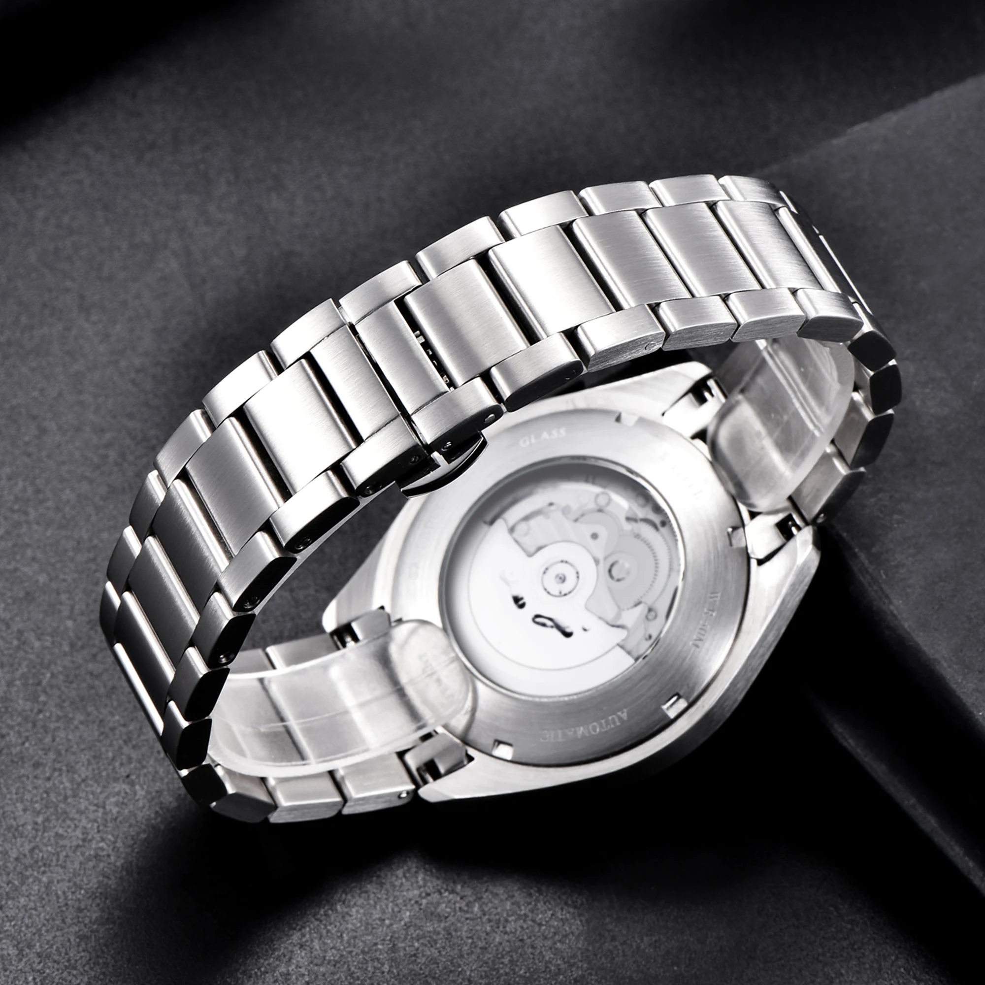 New Arrival 41mm Corgeut NH35A Movement Luxury Blue Black Automatic Men\'s Watch Sapphire Glass Date Luminous Brushed Bezel