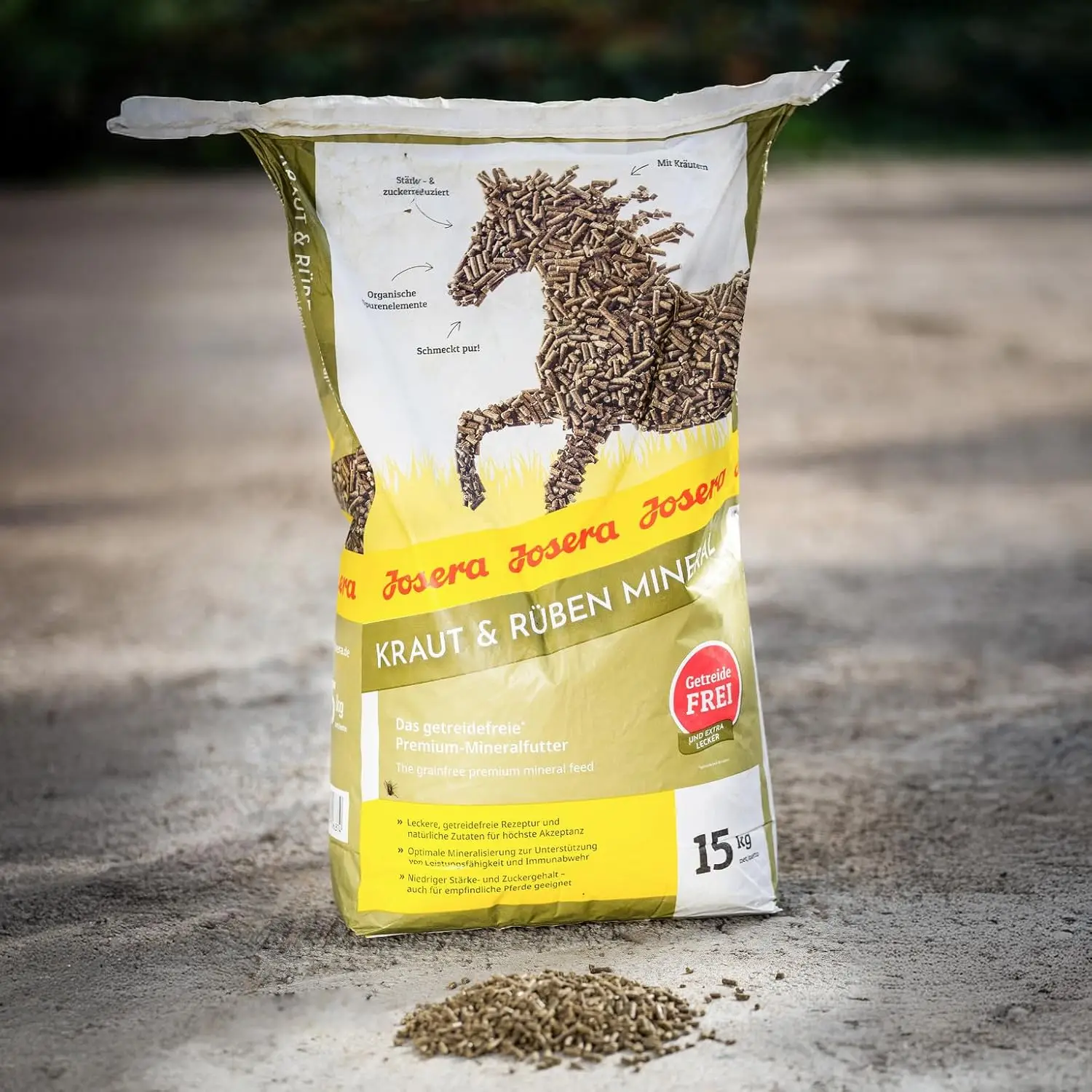 Willkommen in meinem Shop: Josera Kraut und Rüben Mineral (1 x 15kg) Premium Pferdefutter, Getreidefreies Mineralfutter, Stärke- und Zuckerreduziert