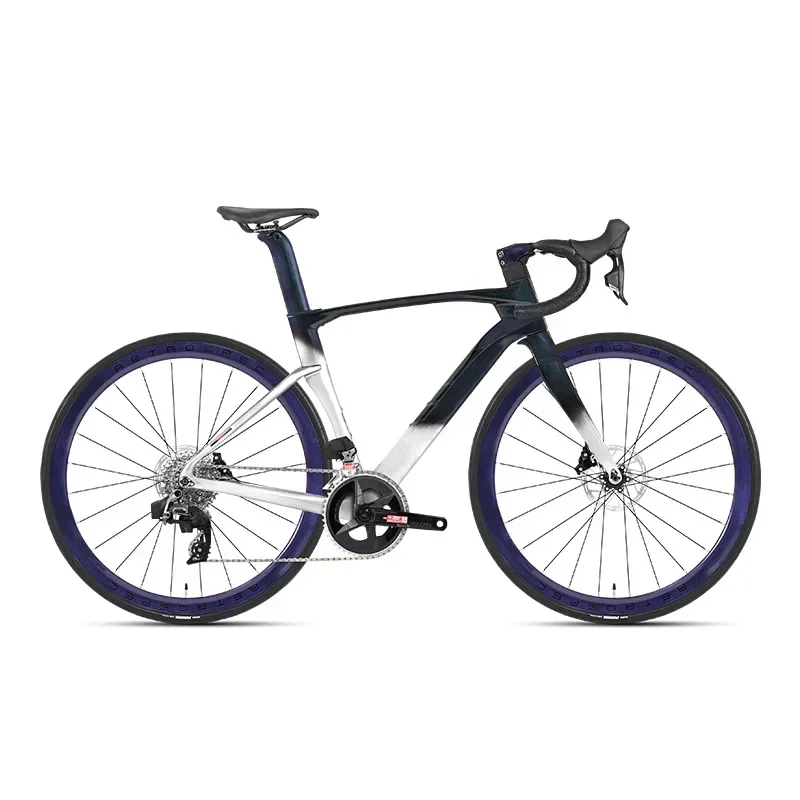 تويتر سيكلون ماكس تحويل إلكترونيًا RIV eTap AXS-24-Speed لون ثلاثي الأبعاد دراجة الطريق الكربونية RIV فرامل القرص الهيدروليكي