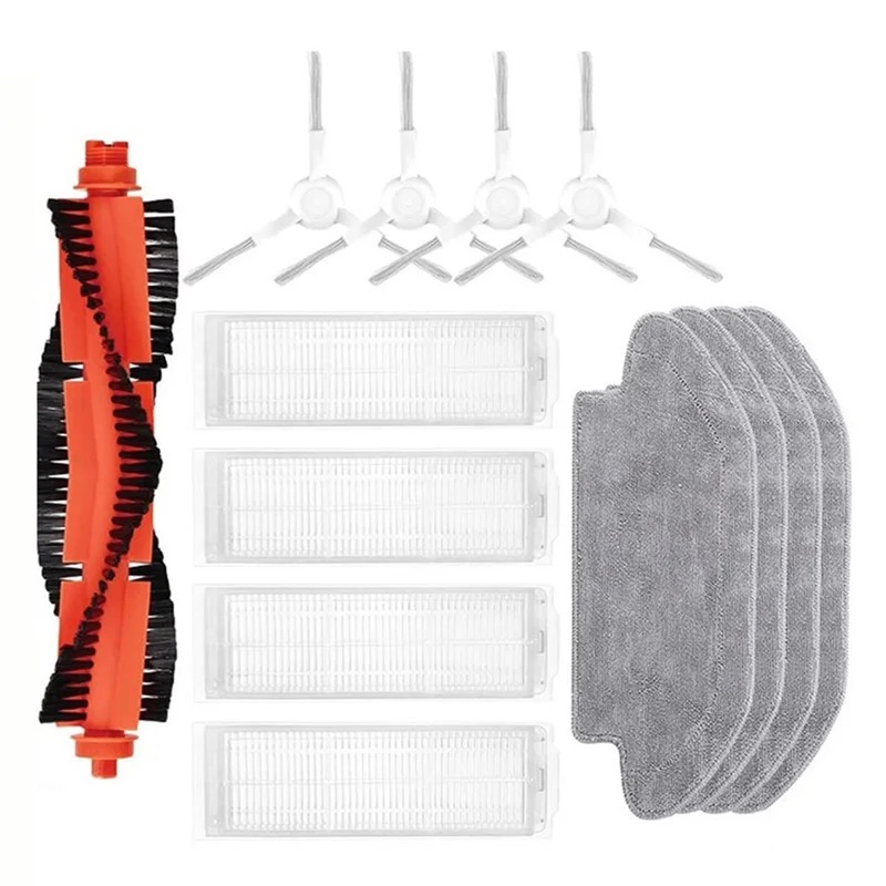

A86I-Replacement Accessories Kits for Xiaomi Mijia Robot Vacuum Mop 3C B106CN
