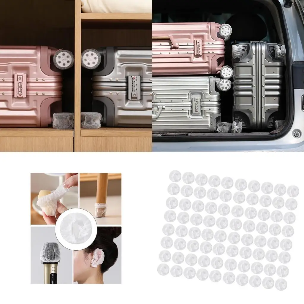 

D46D 80peeces Travel Suitcase Guals Guard