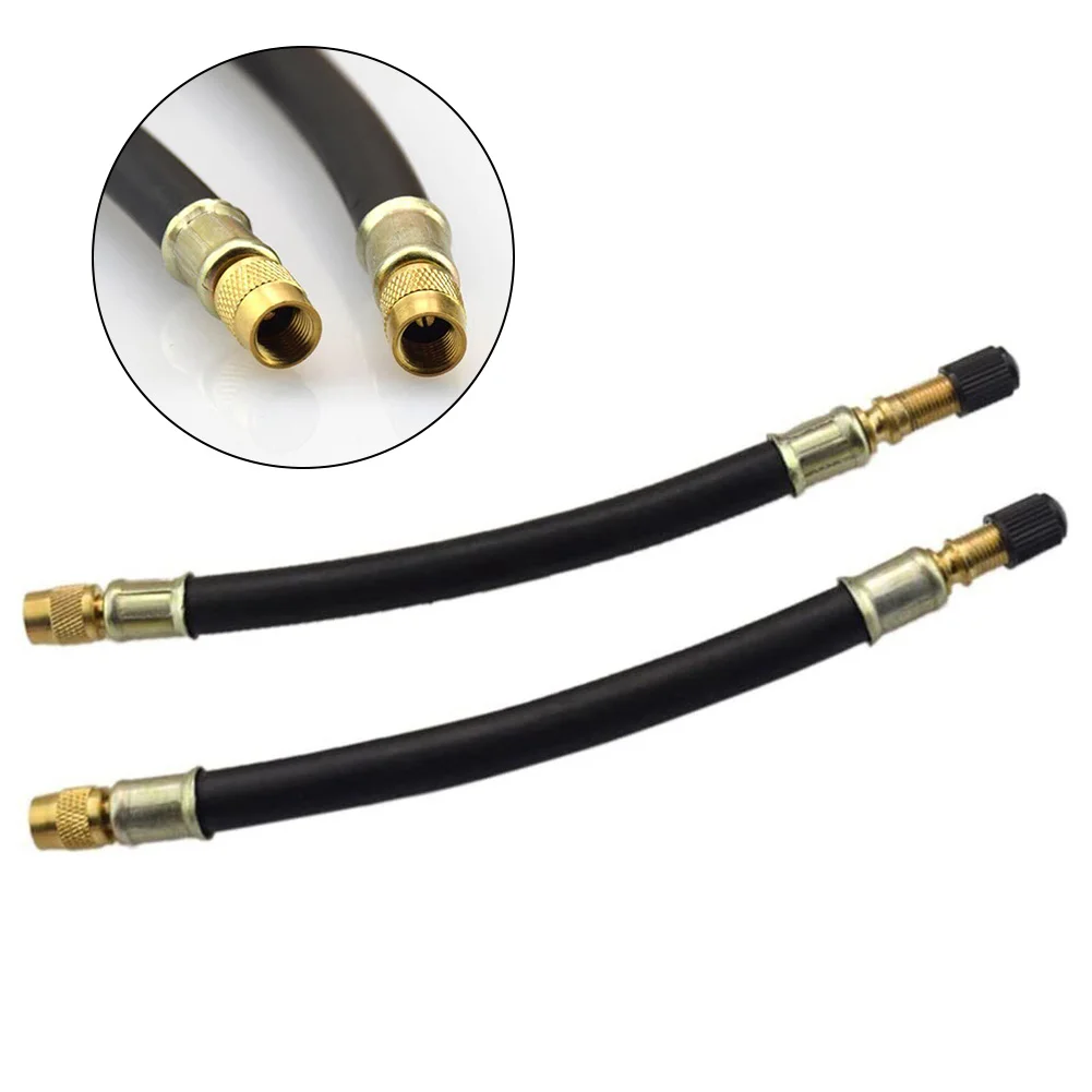 Van Lorry Twin Wheel Truck Valve Extensions Tube Extension Wear-resistant Plug & Play Ati-drop BLACK Practical