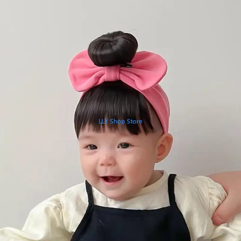 إكسسوارات شعر T8UD قطعة شعر لغطاء رأس الطفل الرضيع من أجل الصور الفوتوغرافية #3