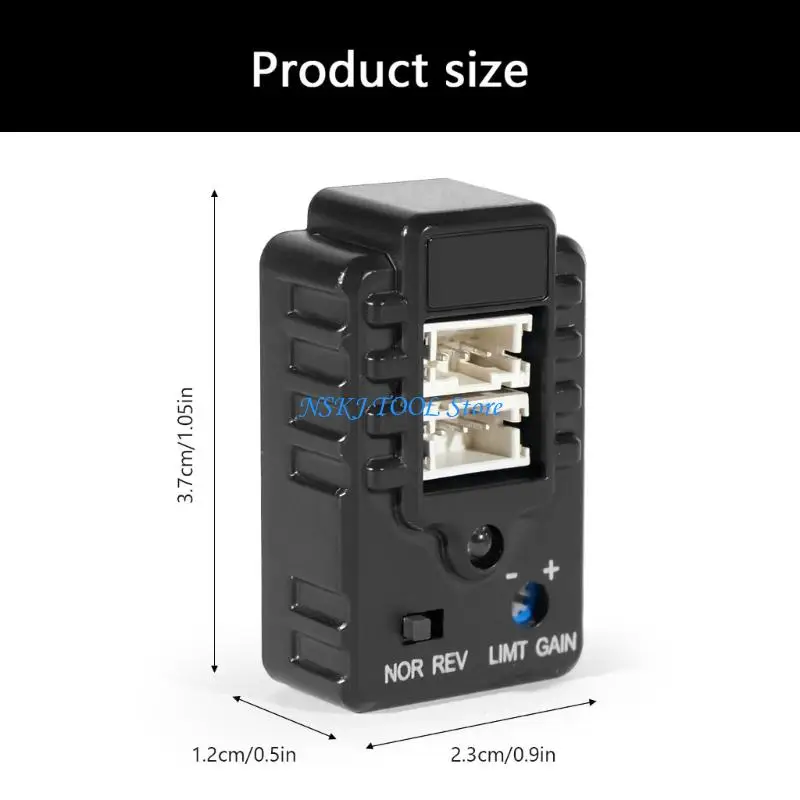 L8RC Intelligent Two Shaft Gyroscope for Vehicle Dynamic Monitoring Adjusting Functionality Perfect for New Driver